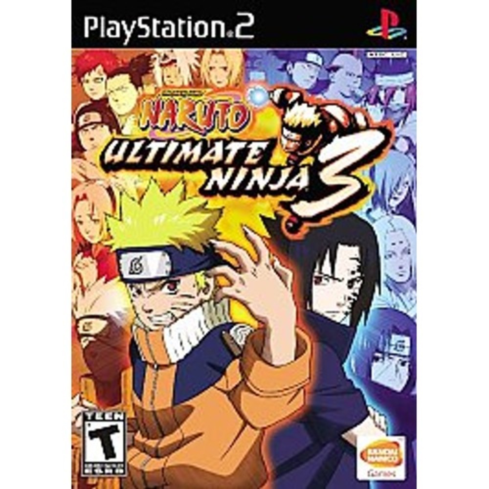 Naruto Ultimate Ninja 3 - Complete PlayStation 2 PS2 Game